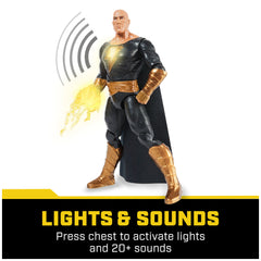 Action Figure di Black Adam della DC Comics con Suoni 30 cm
