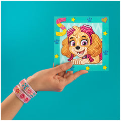 DIAMOND DOTZ - DOTZIES PAW PATROL Skye Pittura di Diamanti - Arte e Fai da Te