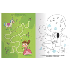 Dami Editore - Attività, Tatuaggi e Sticker - Principesse - Books Age +3 - DME58189A - Italian Edition