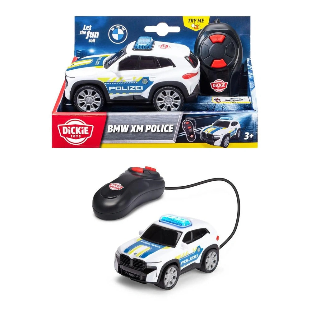 BMW XM Polizia Auto RC - Veicoli da Gioco - 3-5 anni