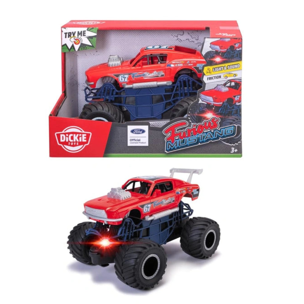 Dickie - Ford Furious Mustang - Veicoli da Gioco - 3 - 56410589
