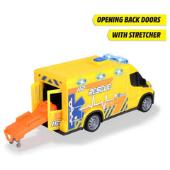Dickie Toys - Veicoli e Macchinine - Ambulanza Iveco Daily - Luce e Suono - 3+ Anni