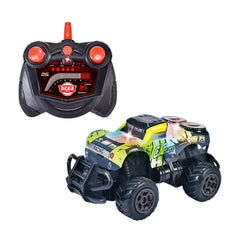 Dickie Toys - RC Mini Monster Truck - 2.4 GHz High-Speed Off-Road Vehicle with LED Lights - Age +3 - Play Vehicles