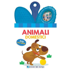Edizioni Del Borgo - Libro Giocattolo per Bambini - Animali Domestici - +12M - EDB58330A - Edizione Italiana