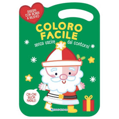 Edizioni del Borgo - Coloro facile Senza Uscire dai Contorni - Natale - Book Age: +3 - +6 - EDB56747A - Italian Edition