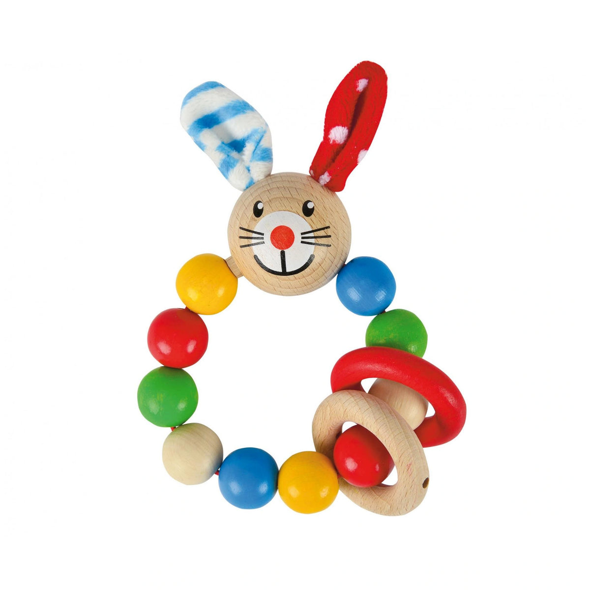 Eichhorn - Baby Wooden Teething Ring Rabbit - Pacifiers & Teethers - Pacifiers & Teethers
