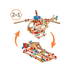 Eichhorn - Set di Costruzione 2 - in - 1 Elicottero e Nave - 5 Anni - 58701369