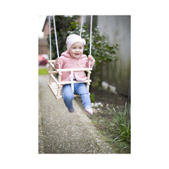 Eichhorn Outdoor Wooden Baby Swing 20 kg - Outdoor Play Equipment