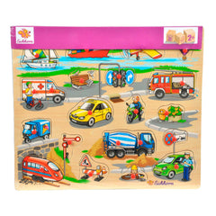 Eichhorn - Puzzle Mega Stud in Legno - Puzzle