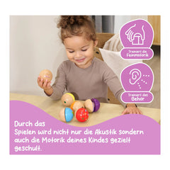 Eichhorn - Wooden Music Balls - 6 Pcs - Baby Activity Toys