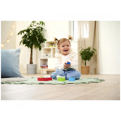 Eichhorn - Wooden Stackable Rainbow - 8 Pcs - Baby Activity Toys - Baby Activity Toys