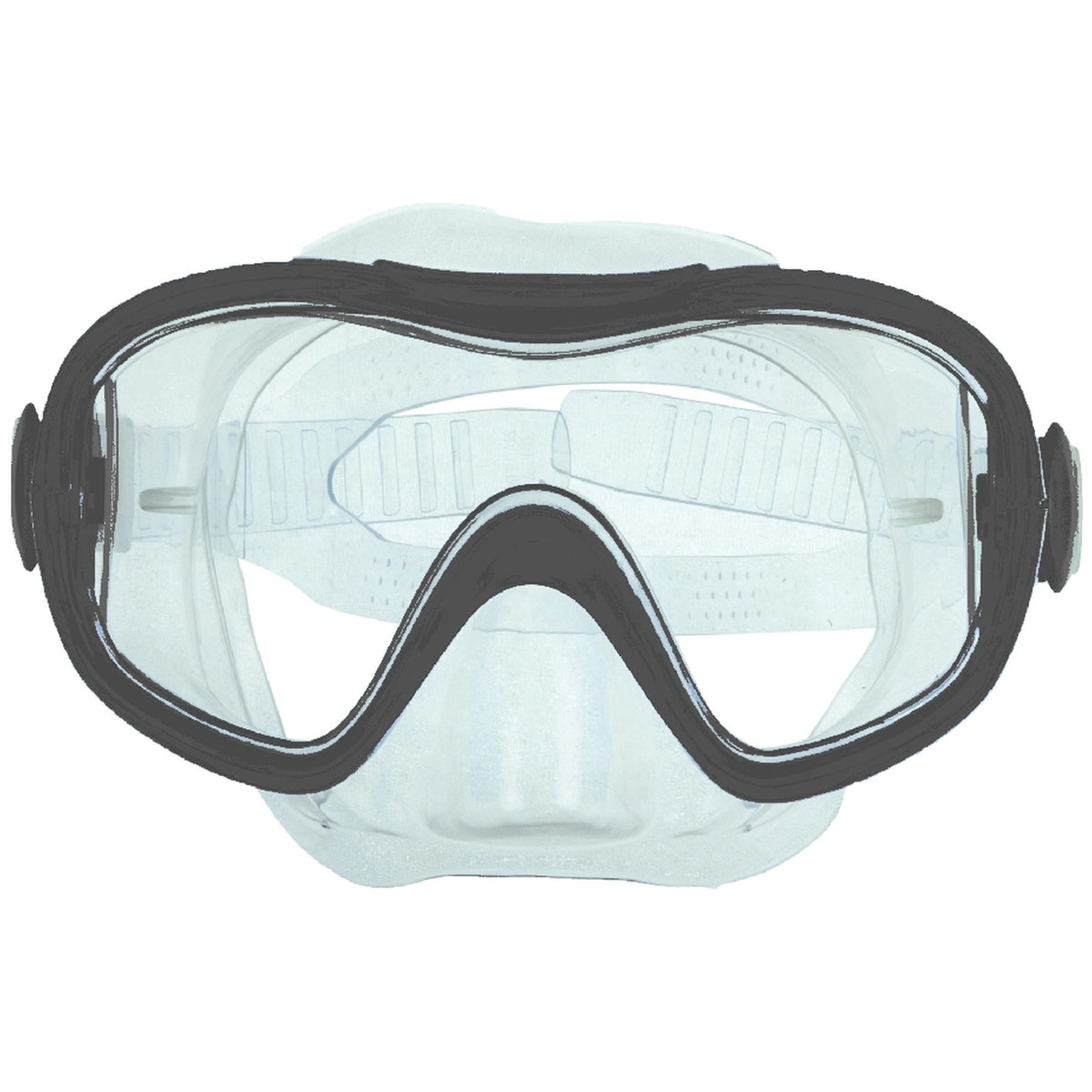 Escubia - Maschera da immersione in PVC senza allergie Senior Jump Età: +14