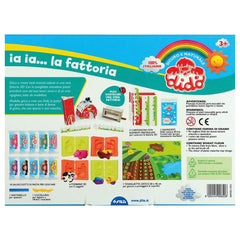 FILA - Pasta modellabile - Set Didò Nuova Fattoria - Stampi Animali 3D - 3 Anni