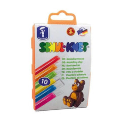 Feuchtmann - Basic Modelling Dough 10 X 18 Gr Colors Snack Box - Clay & Modeling Dough