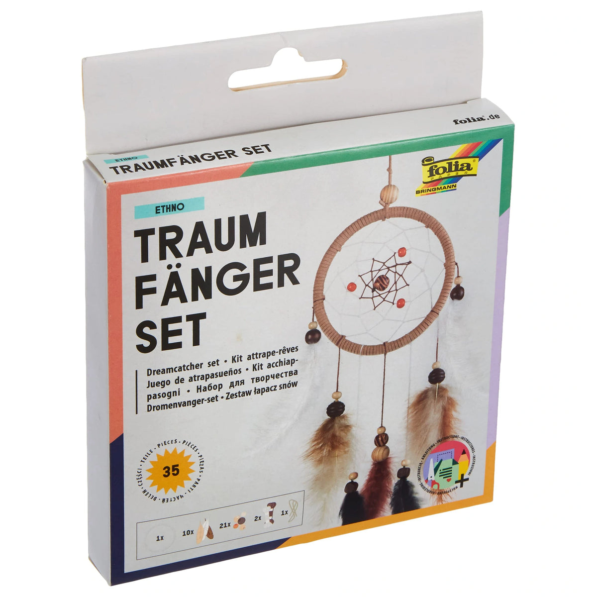 Folia - Dreamcatcher Set Ethno - Arts & Crafts