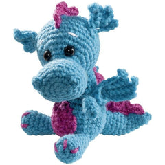 Folia - Mini Crochet Kit - Blue Dragon - Arts & Crafts