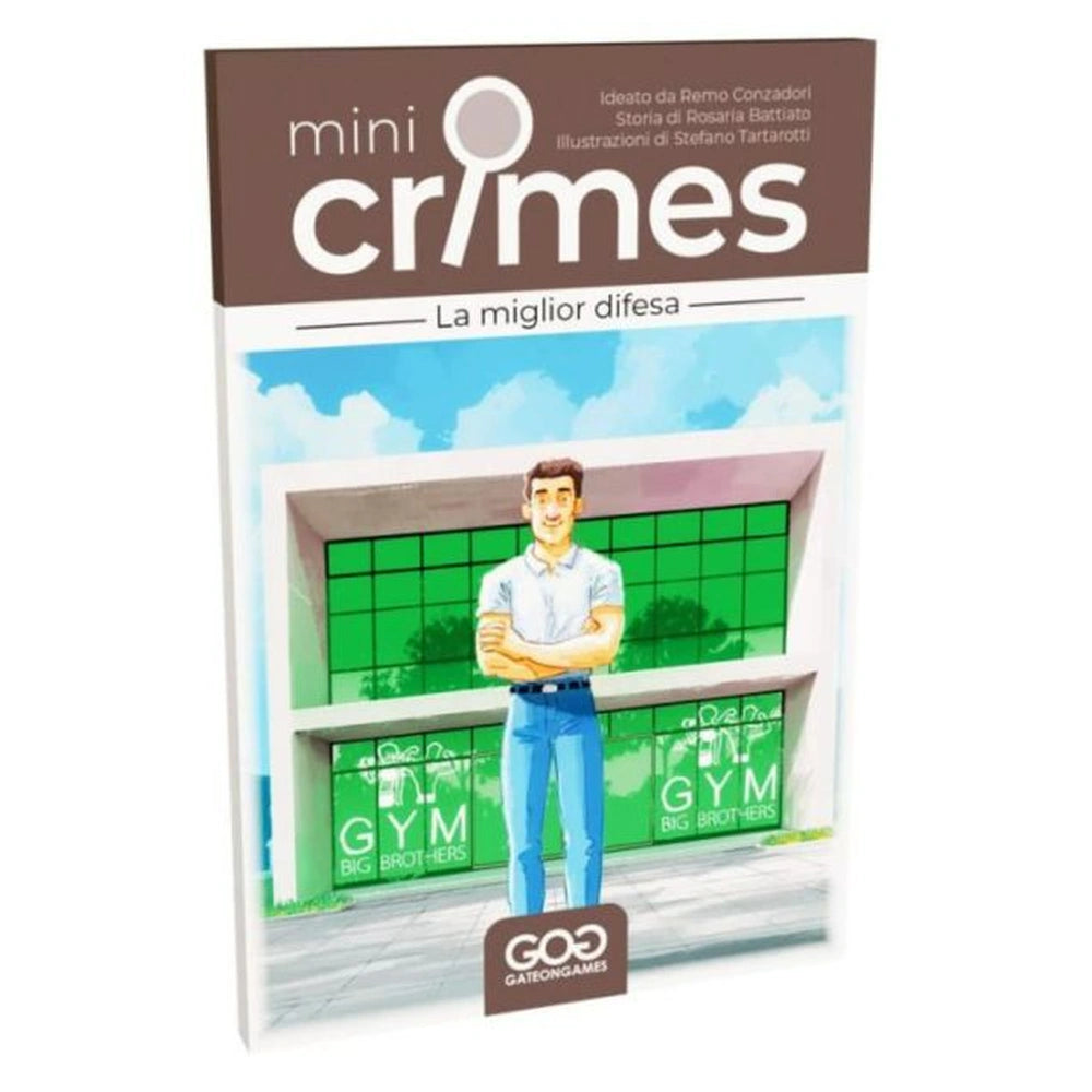 Gate On Games - Mini Crimes - Giochi da Tavolo - 8+ - GOG33633 - Edizione Italiana