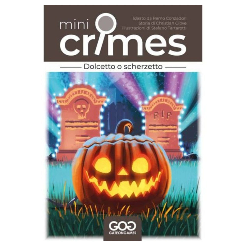 Gate On Games - Mini Crimes - Giochi da Tavolo - 8+ - GOG33639 - Edizione Italiana
