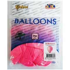 Globo - Palloncini Rosa 30Cm - Confezione da 25