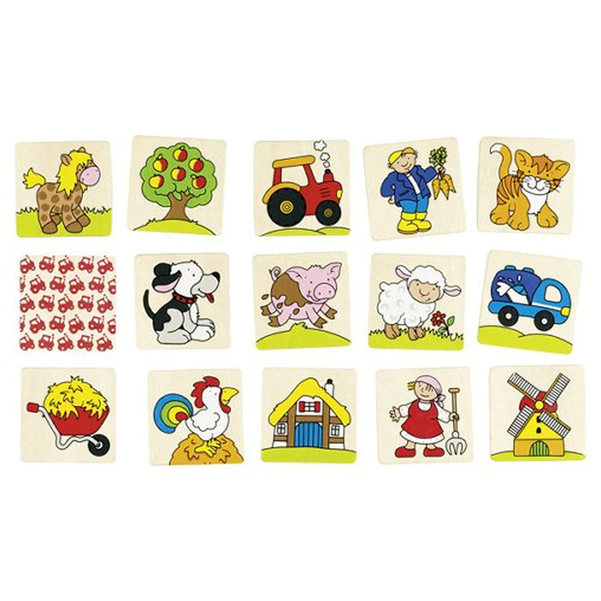 Gollness - Memo Game Farm - Card Games