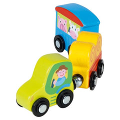 Gollness - Trattore Pepes con accoppiamenti magnetici - Treni giocattolo e set di treni