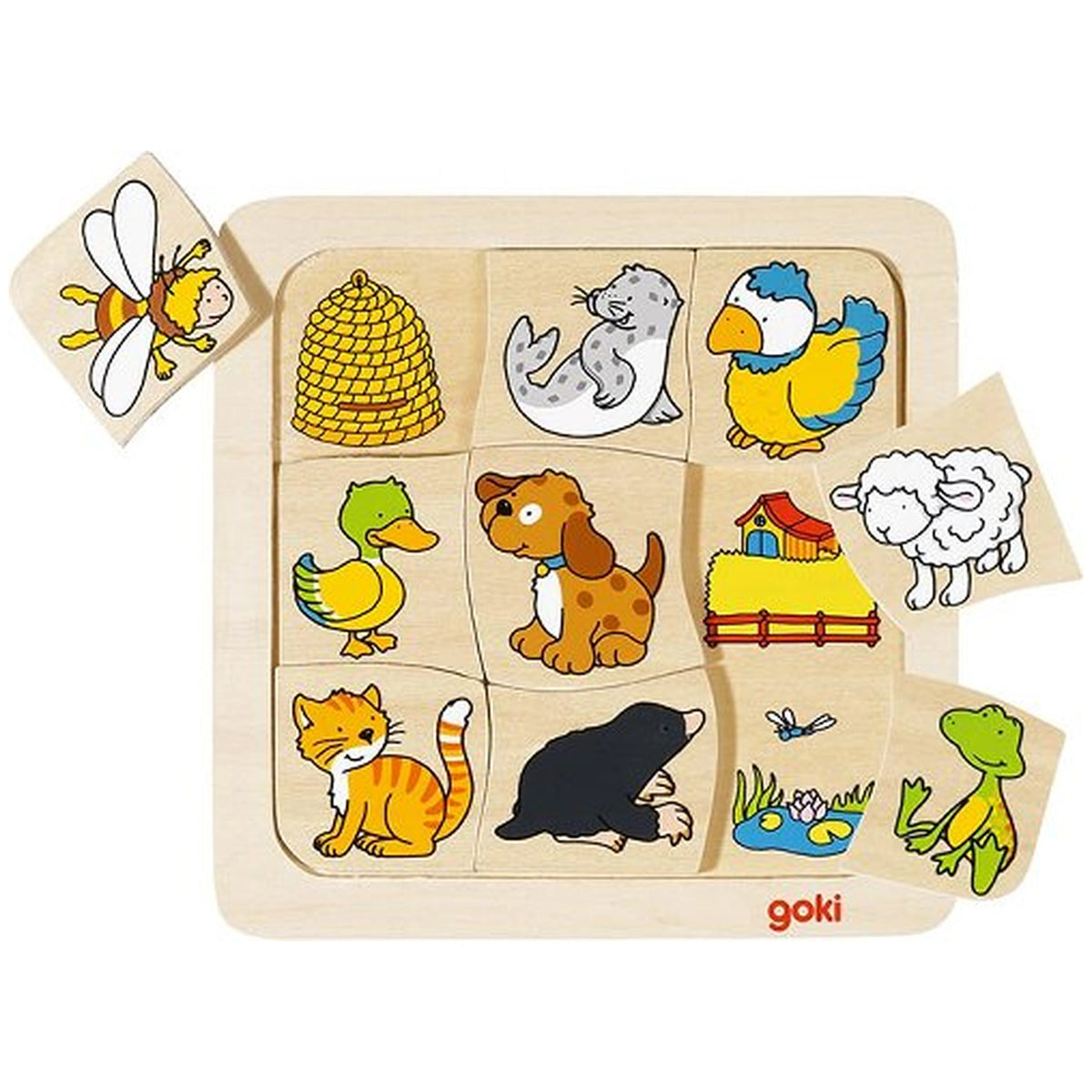 Gollness - Puzzle Who Lives Where - Puzzles