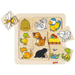 Gollness - Puzzle Who Lives Where - Puzzles