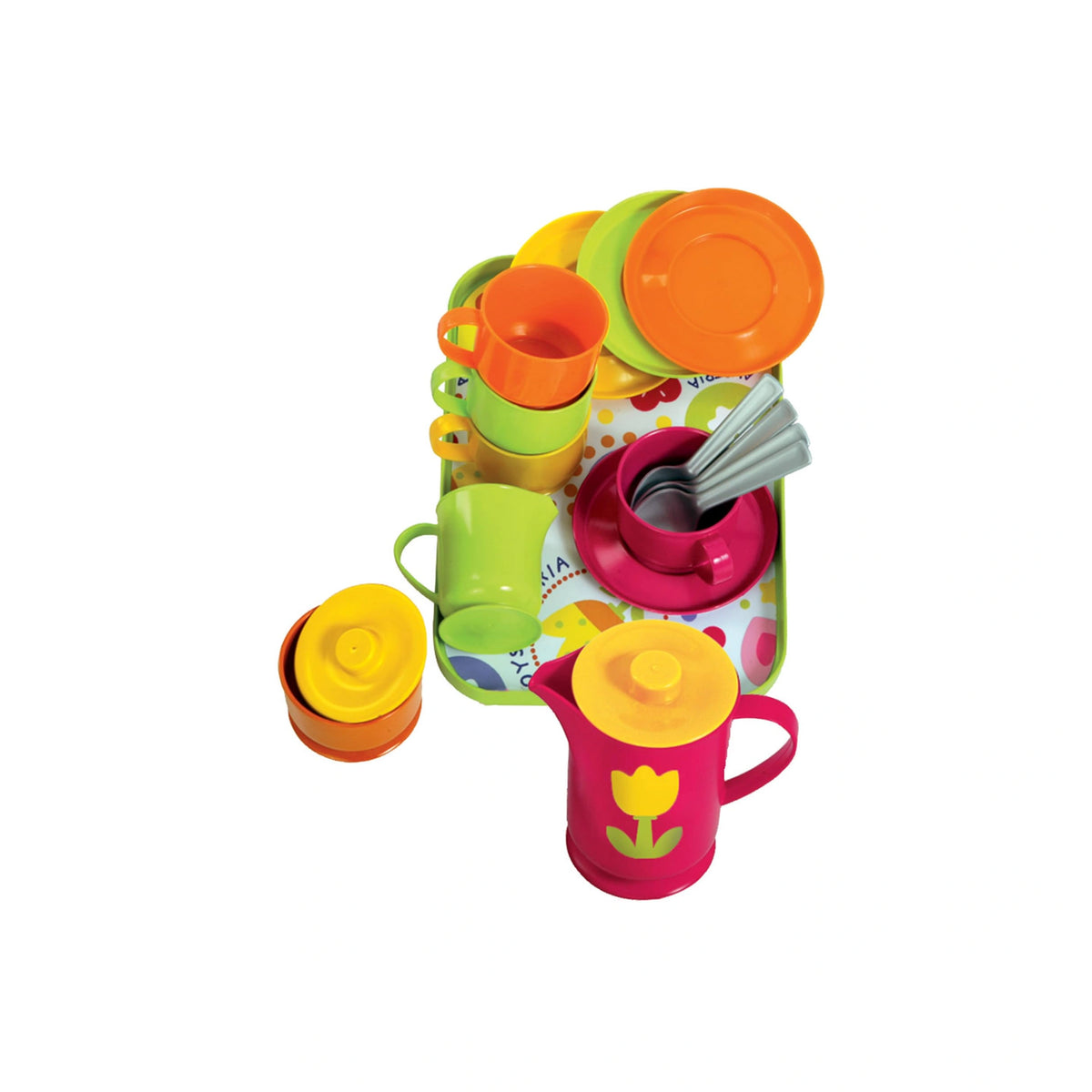 Gowi - Coffee Service Paris 18 Pieces - Pretend Professions & Role Playing