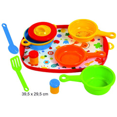 Gowi - Cooking Set Vienna 12 Pieces - Pretend Professions & Role Playing