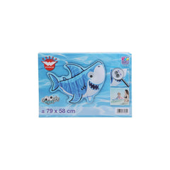 Happy People - Play Mats - Shark Inflatable Air Mattress - Googly Eyes - 3+ Years