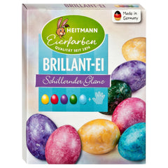 Heitmann - Arts Crafts - Brillant-Ei Egg Dye Kit - Jewel-Tone Shimmer - 8+ Yrs