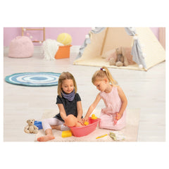 Heless - Dolls Playsets - 8-Piece Doll Bathtub Set - Role Play - 3+ Yrs