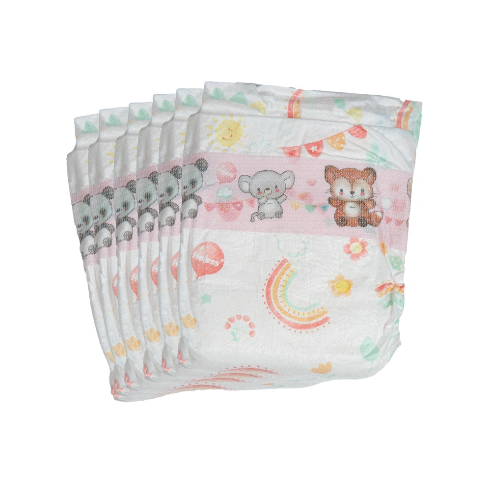 Heless - Dolls Playsets - Reusable Doll Diapers - 6-Piece Set - 3+ Yrs