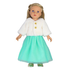 Heless - Dolls - Yuki 2-Piece Doll Set - Plush Jacket and Skirt - 3+ Yrs