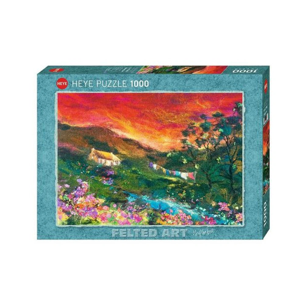 HEYE - Heya - Washing Line Felted Art - Puzzle - +14 - HEY29916