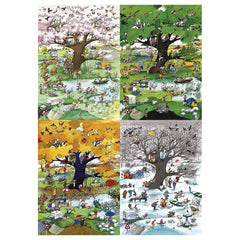 HEYE - Puzzle 4 Seasons - Puzzles - +14 - HEY29873