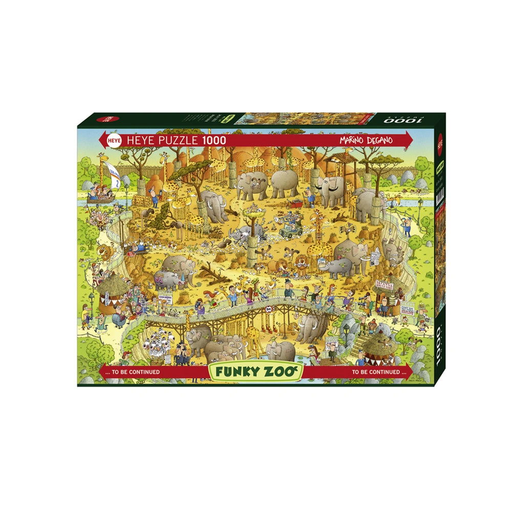 HEYE - Puzzle Habitat Africano - Puzzle - +14 - HEY29639