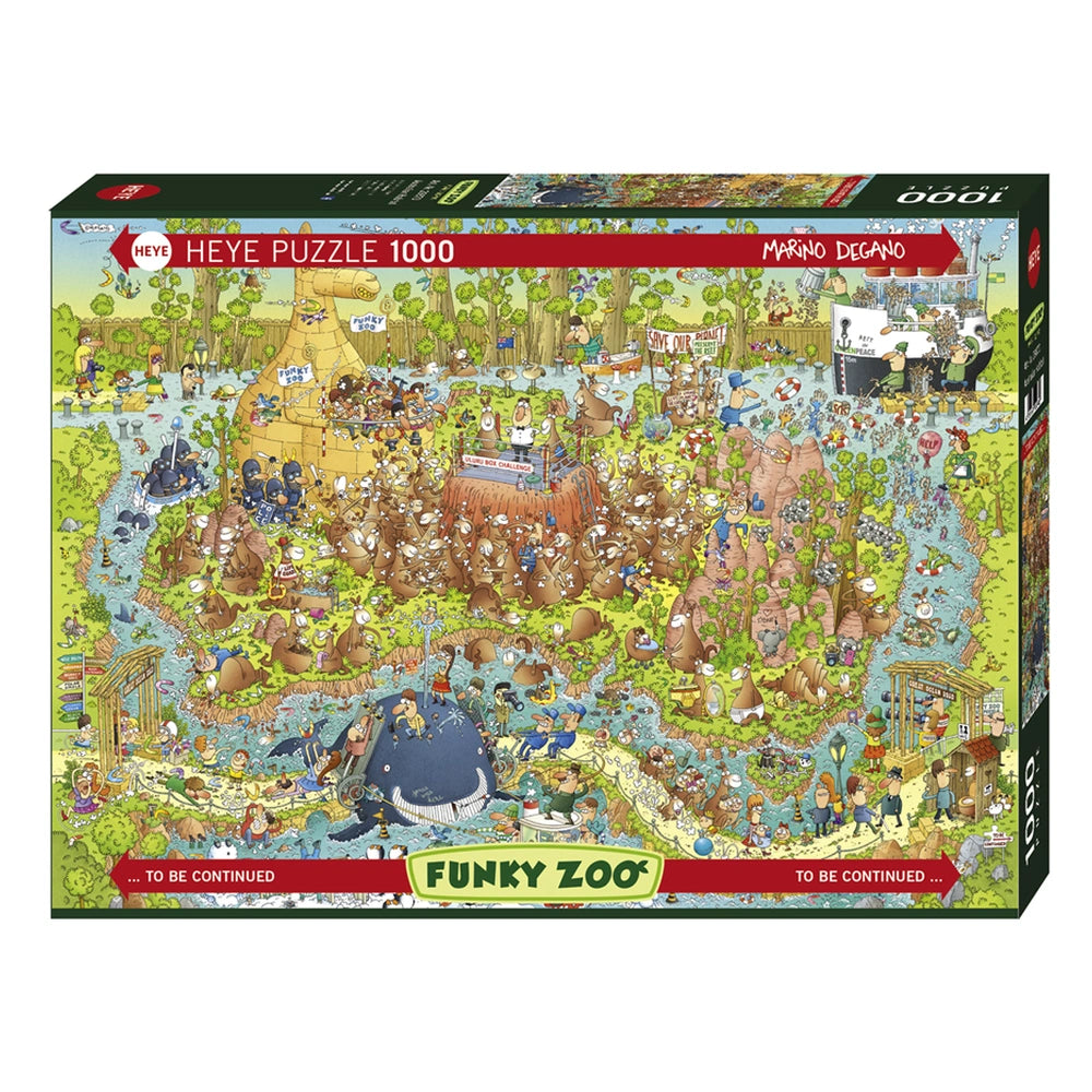 Heye - Puzzle Habitat Australiano - Puzzles - +14 - HEY29870