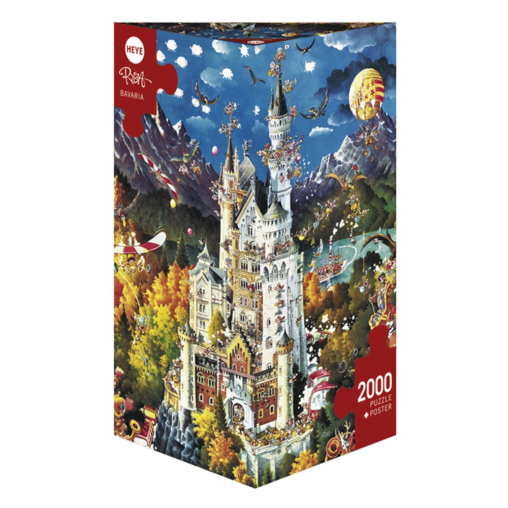HEYE - Puzzle Bavaria - Puzzles - +14 - HEY29700
