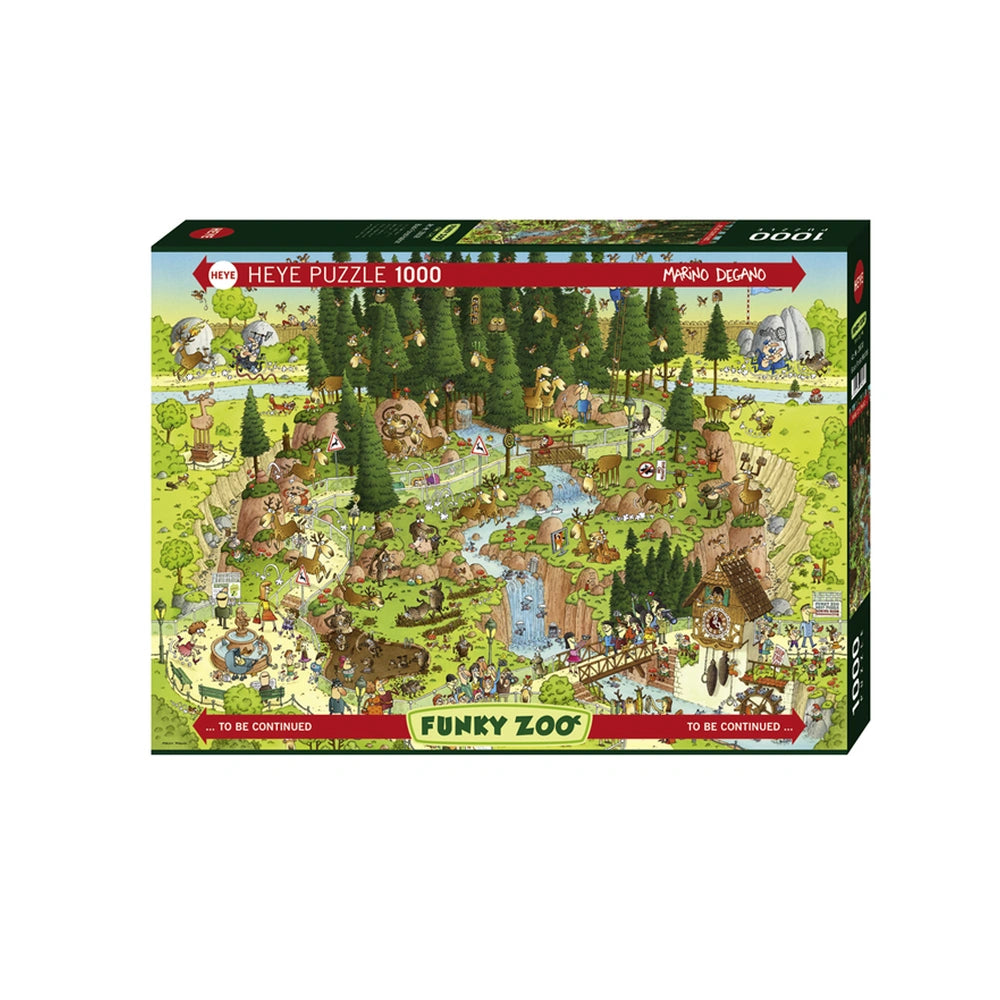 HEYE - Puzzle Habitat della Foresta Nera - Puzzle - +14 - HEY29638