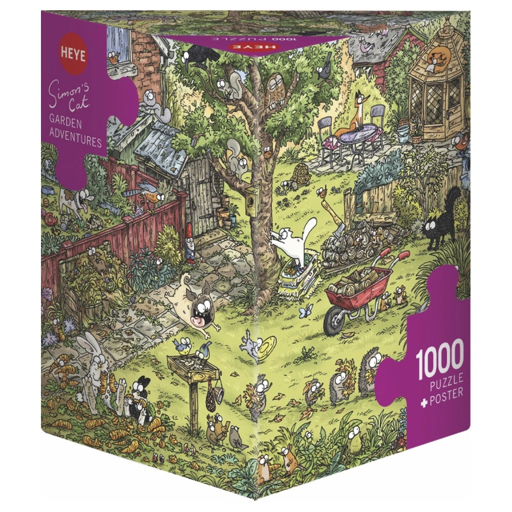 Heye - Puzzle Avventure nel Giardino - Puzzle - +14 - HEY29933