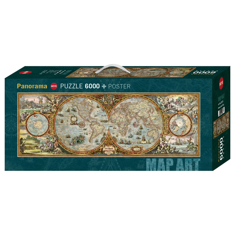 Heye - Puzzle Mappa Emisferica - Puzzles - 14 - HEY29615