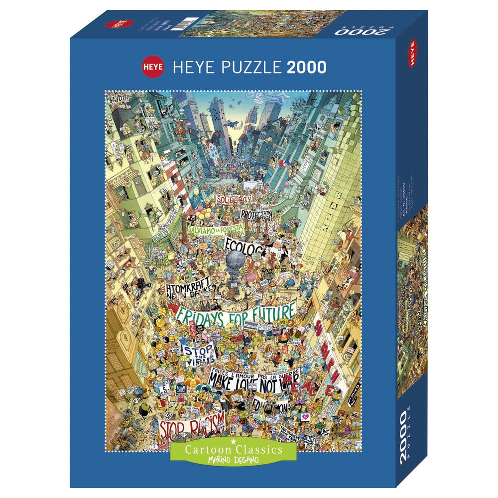 Heye - Puzzle Protest! Puzzle online kaufen - Marino Degano - Puzzle Age: +14 - HEY29820