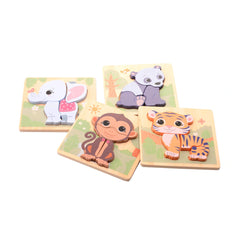 Johntoy - Il Puzzle della Famiglia Wildies - Puzzle