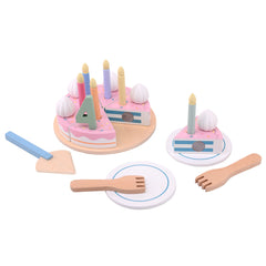 Johntoy - Set da Gioco Compleanno in Legno - Professioni e Ruoli da Interpretare