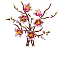 LEGO - Set di Costruzione - Rami di Magnolia - 18+ mesi - Decorazione Floreale
