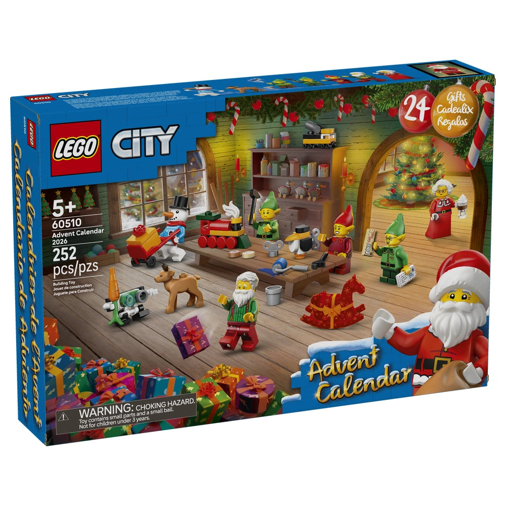 LEGO - City Advent Calendar 2026 - Construction Set Toys 252 Pcs Age +5 - 60510