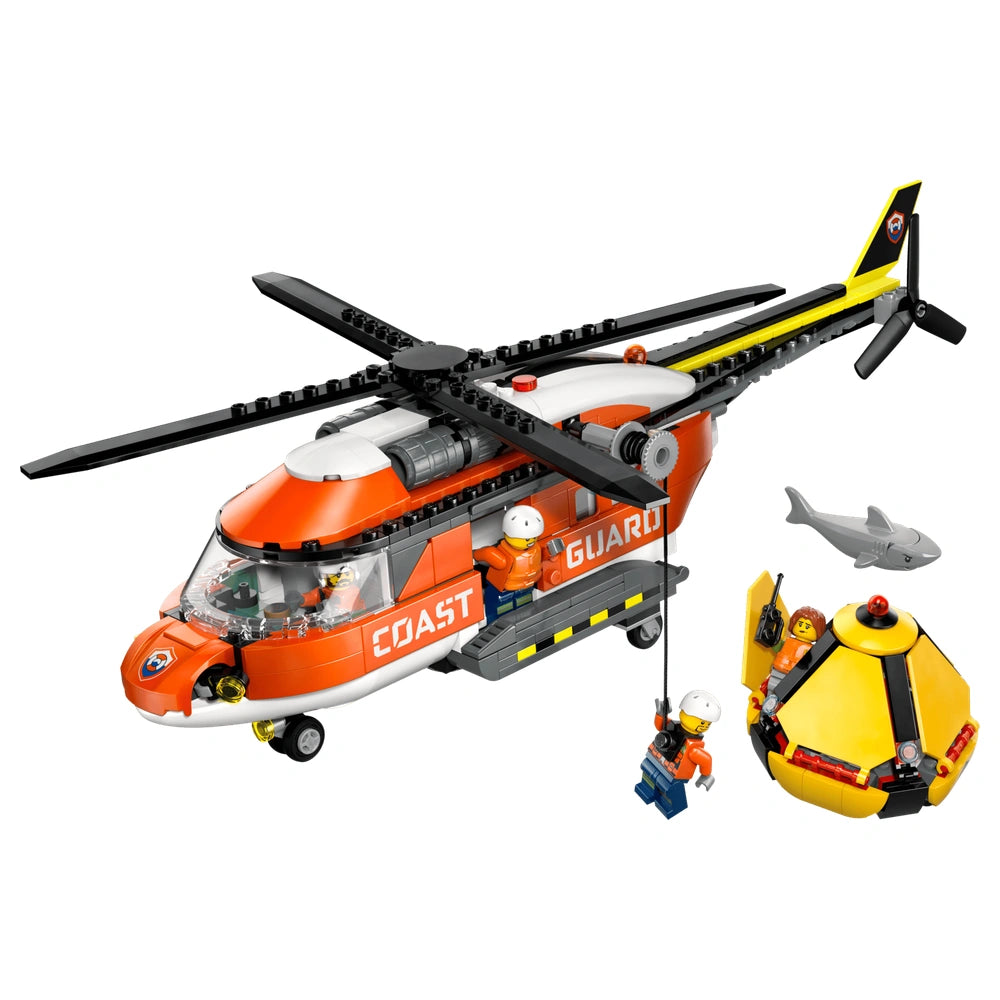 LEGO - City - Coast Guard Helicopter - Construction Set Toys - 60503