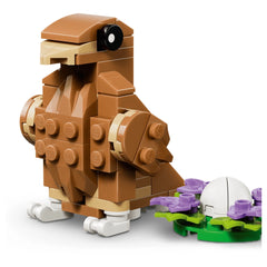 LEGO - Creator 3 in 1 Criceto Carino con un Fiore - Giocattoli da Costruzione