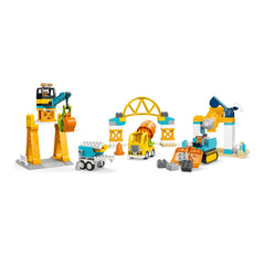 LEGO - DUPLO 3 in 1 Cantiere e Veicoli - Giocattoli da Costruzione